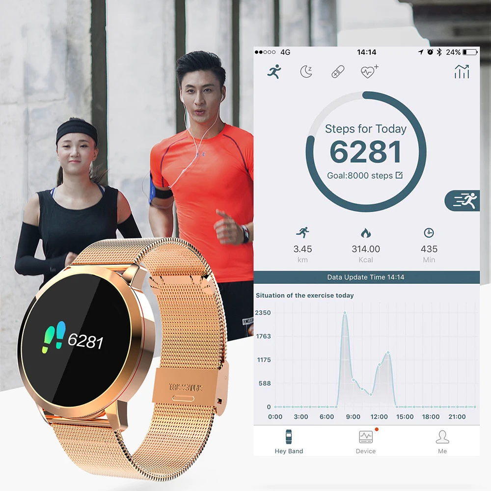 W1 Sport SmartWatch IP67 Waterproof Blood Pressure Heart Rate Monitor Funny Game Long-Standby Smart Watch For IOS Android OS