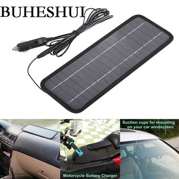 

BUHESHUI 18V 4.5W Portable Solar Panel Charger For 12V Car Boat Motor Battery Charger Solar Panel Charger Free Shipping
