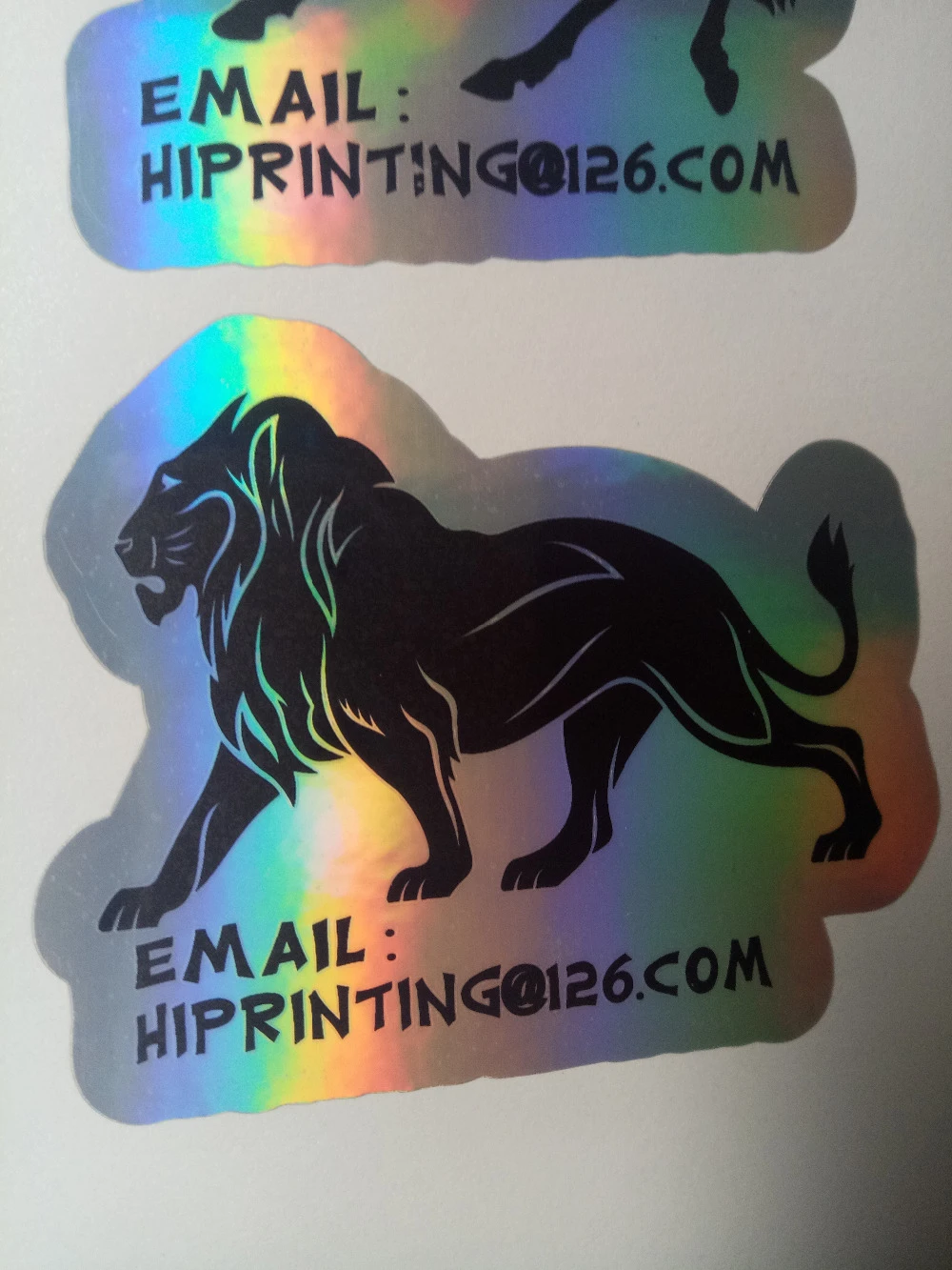 hologram sticker printing machine