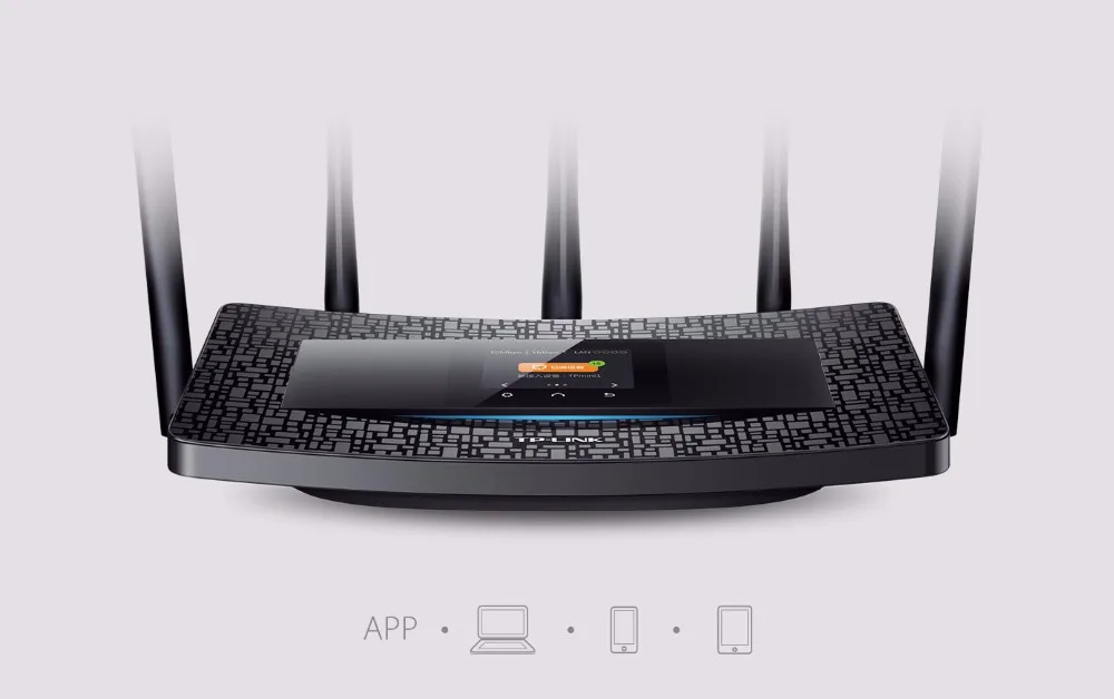 TP-Link сенсорный Wi-Fi маршрутизатор 11AC TL-WDR6510 2,4 ГГц-5 ГГц умный беспроводной маршрутизатор расширенный диапазон Amplificador диапазон повторитель сигнала