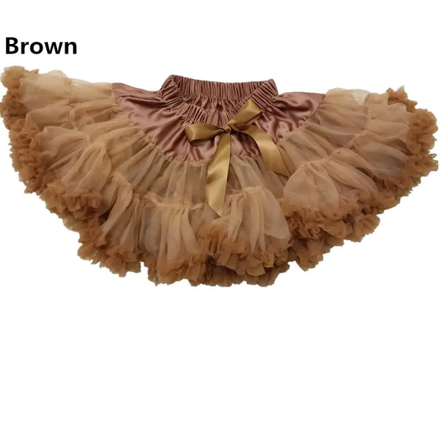 Baby Girl Skirt Summer Light Green Multi layer Fluffy Petty Skirts For