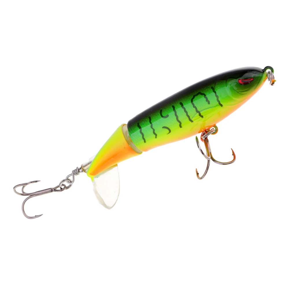1Pcs 13g 100mm Topwater Fishing Lure Floating Lure Big Hard Bait Hooks Carp Bass Fake Fishing Lure 
