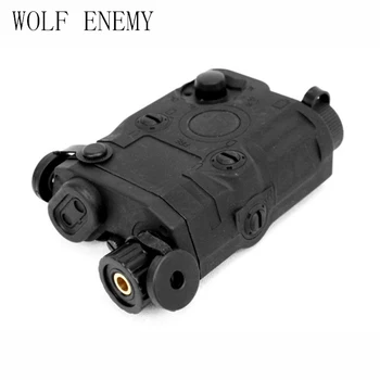 

AN/PEQ 15 Style Battery Case Box with Green Laser Tactical PEQ-15 Case Box New Version