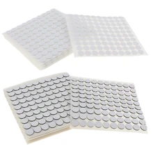 Ruban adhésif Double face rond, 1000 pièces, disques à points, multi-usages