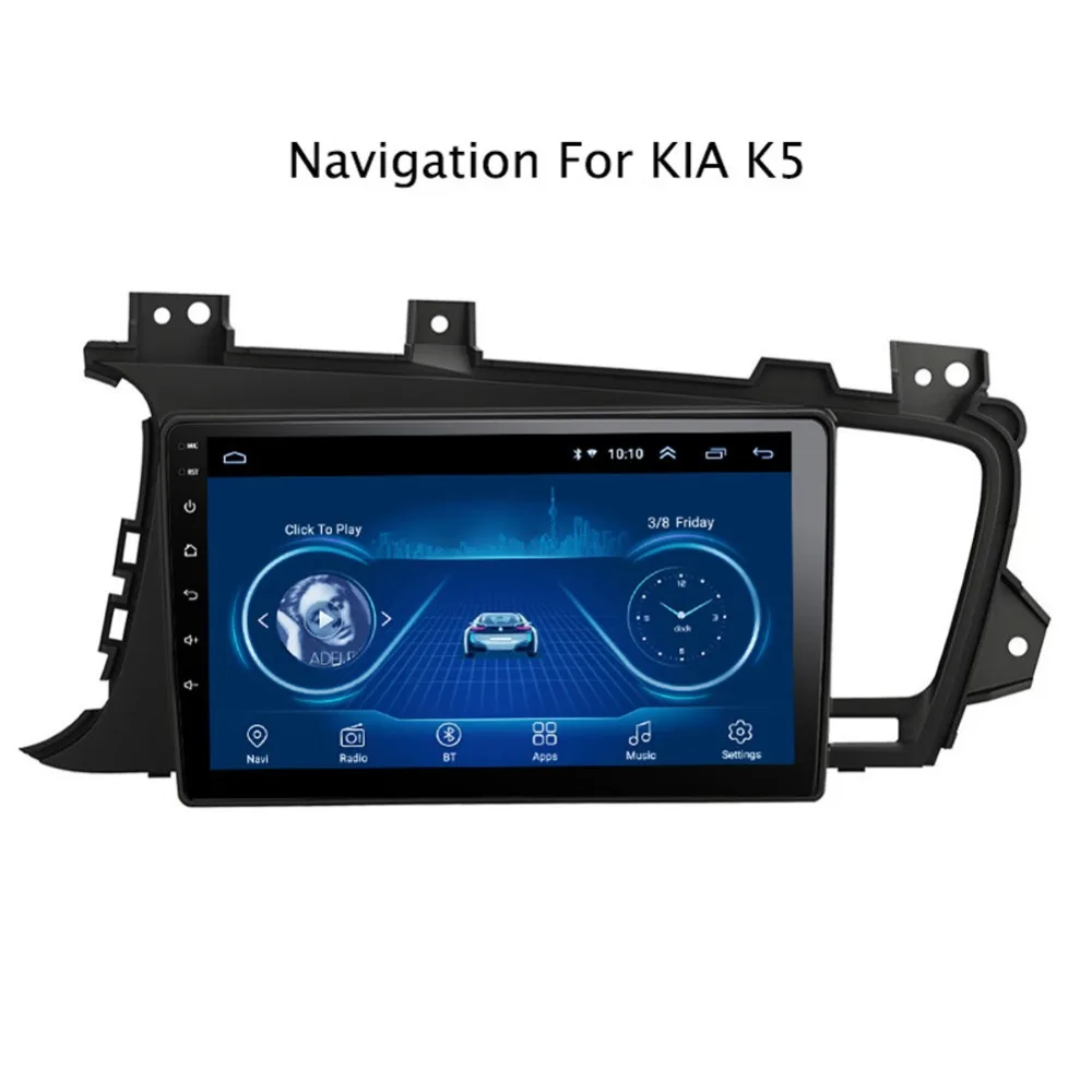 Perfect 9" Super Slim Touch Screen Android 8.1 radio GPS Navigation for Kia optima k5 2012 HEAD UNIT tablets Stereo Multimedia Bluetooth 0
