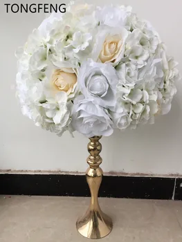 

40cm wedding decoration road lead artificial flower ball wedding table centerpiece flower balls 5pcs/lot TONGFENG