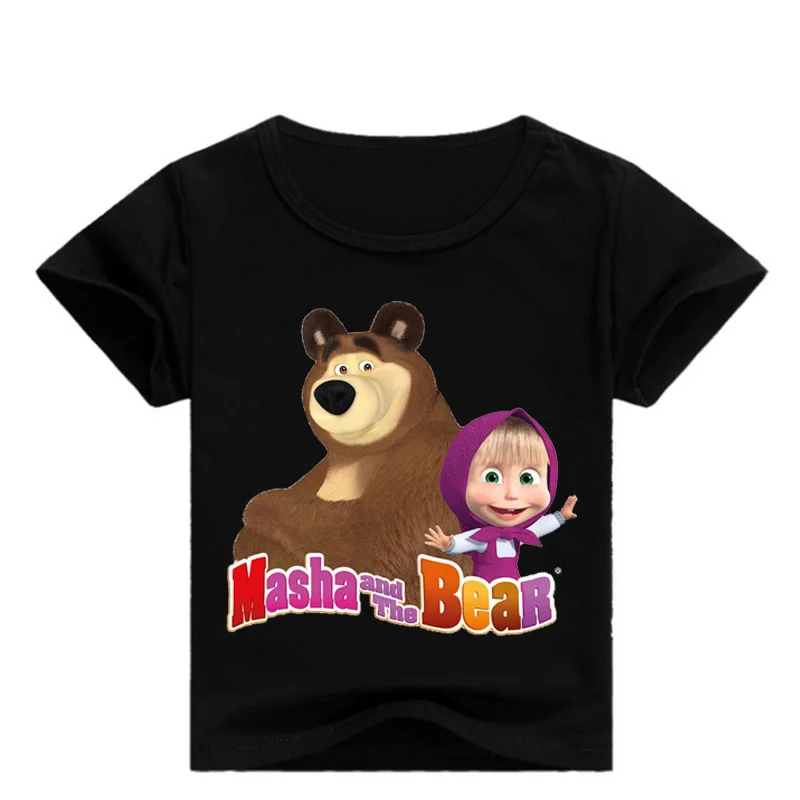 Neu Mascha und der Bär Sommer T-Shirt in 2 Farben