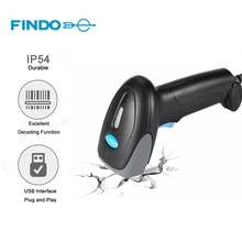 

FINDO H1 1d CCD red light portable wired usb Barcode Scanner USB automatic bar code reader for Inventory cash register