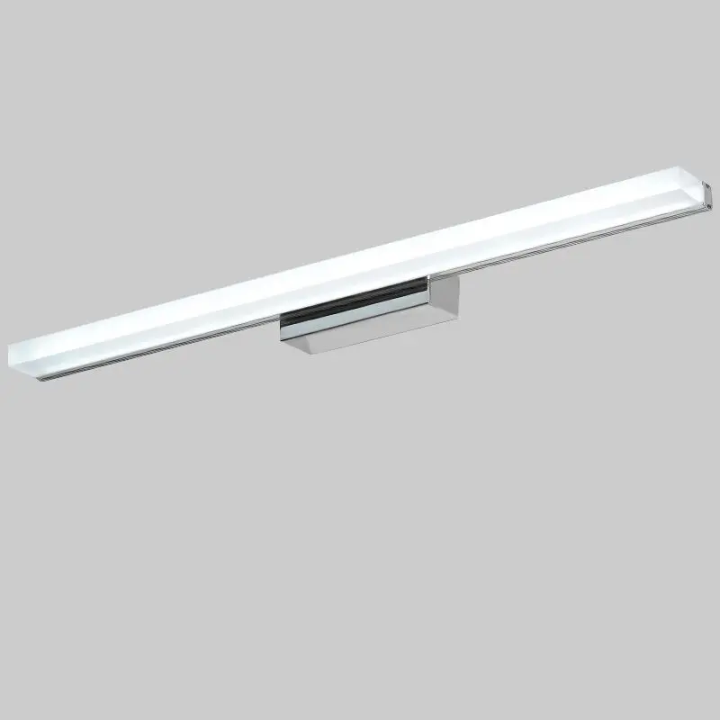 أطول أدى مرآة ضوء 0.4 متر ~ 1.5 متر الحمام ضوء ac90-260v الحديث الغرور ضوء الاكريليك الجدار مصباح إضاءة الحمام ماء