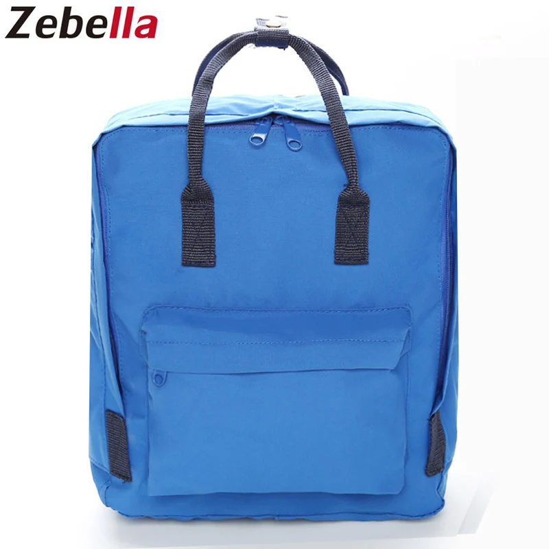 

Zebella Kanken Women Backpack Pure Color Women Travel Bag Fashion Double Backpack Female Mochila Bagpack Pack Design