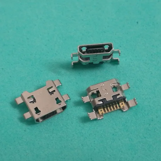 50 шт./лот разъем Micro Usb для зарядки LG K8 VS500 AS375 Leon H340 H345 G4c H525N док-станции | Мобильные