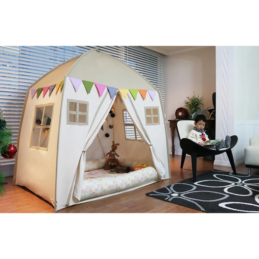 Free Love Nuovo disegno albicocca colore childre game room bambini giocano casa bambini Indiani tende bambini giocare tenda Bambini Teepee in Free Love
