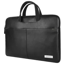 Cartinoe PU Leather Laptop Sleeve Case for MacBook Pro 13 15 15 6 inch Notebook Bag