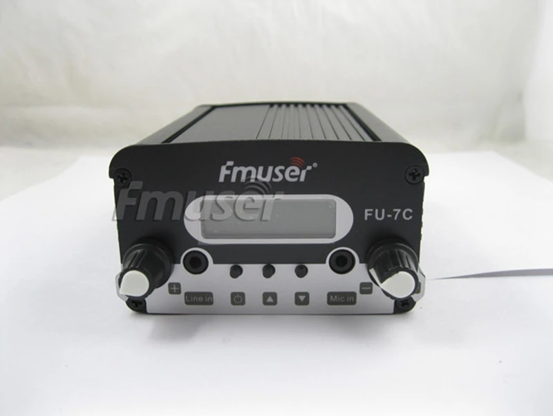 FMUSER FU-7C, 7 Вт, низкая мощность, fm-передатчик, набор,, fm-передатчик для вещания, для fm-радиостанции/приводного кинотеатра, CZE-7C