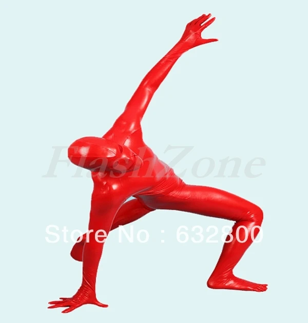 

Men full cover latex straitjacket garments with mouth zip(open eyes)
