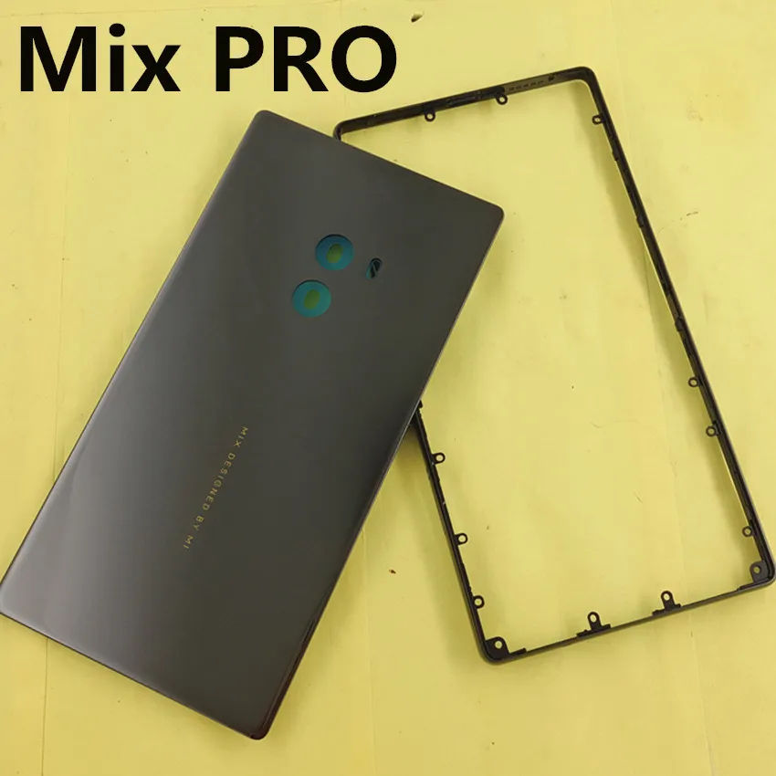 

FOR xiaomi mix PRO Middle frame 18K Version ceramic material for xiaomi mi mix PRO Battery Cover Door Housing back Cover Case