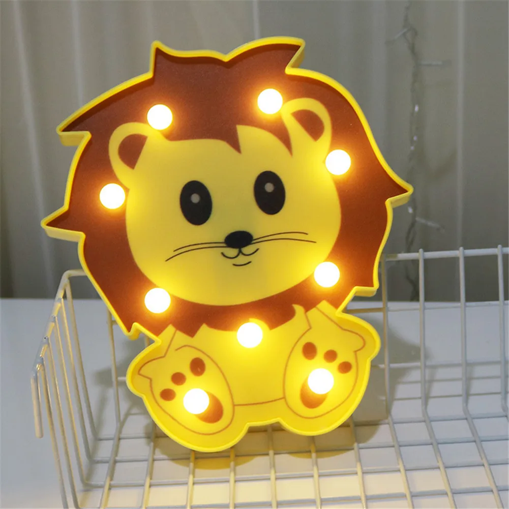 

New LED Night Light Cute Animal Night Light for Living Room Bedroom Christmas Party Decoration SF66