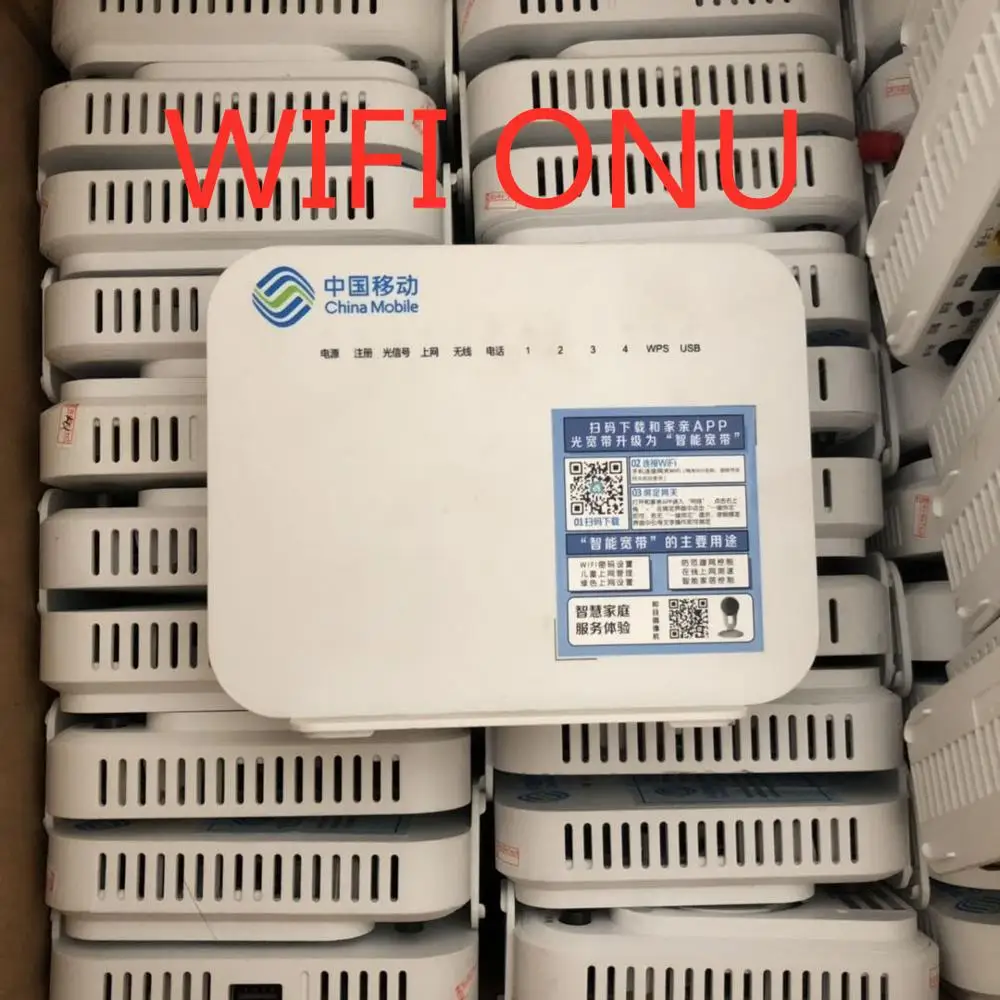 Ont onu gpon wifi second hand noki a G-140W-MD английская прошивка ONU 1GE + 3FE 1Tel Wifi USB | Мобильные
