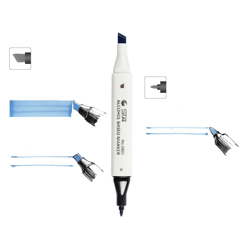 Marcadores da Arte Álcool oleosa marcador definido para Art Marker Utiles Escolares : Marker