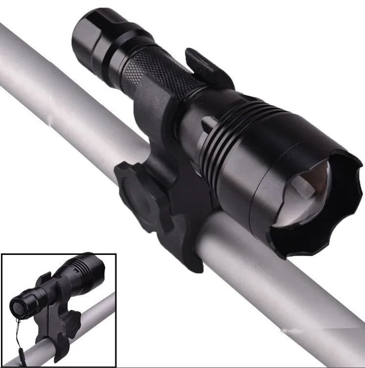 SingFire SF-360G CREE XP-E G4-R2 550lm 3-Mode масштабируемый зеленый охотничий фонарик-черный(1 х аккумулятор 18650