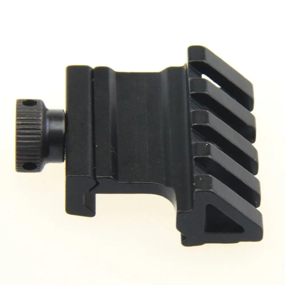 Tactical 45 Degree Picatinny Weaver Rail Offset Side Rail Scope Mount