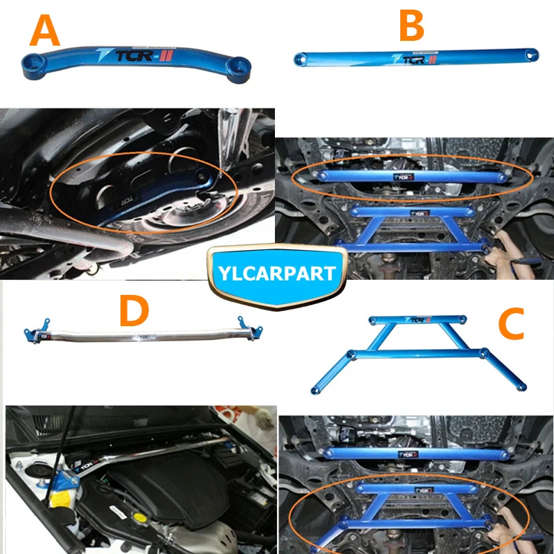 

For Geely Emgrand X7 EmgrarandX7 EX7 SUV ,Car rear chassis balance reinforcement bar