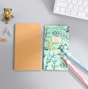 

2pcs Lovely flowers Portable Notebook Weekly Plan Notebooks Schedule book Paper Diary Office School Supplies planer gift