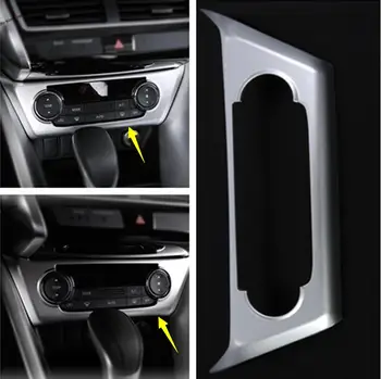 

Yimaautotrims Central Control Air Conditioning Panel Cover Trim Fit For Mitsubishi Eclipse Cross 2018 - 2020 Matte Look Interior