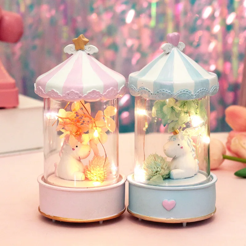 Cartoon Unicorn Music LED Night Light Unilovers