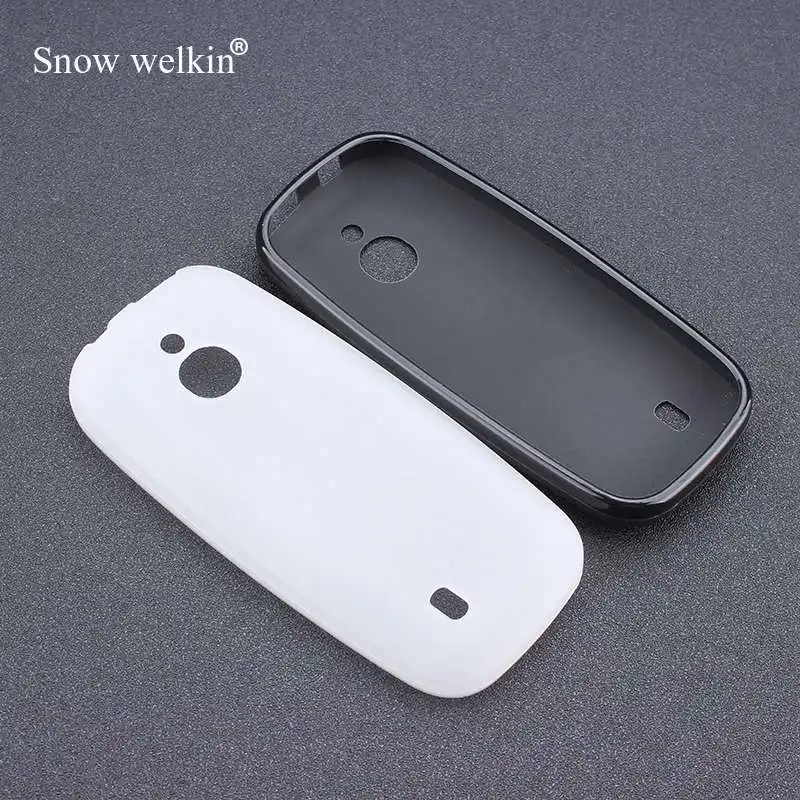 Чехол Snow Welkin из ТПУ тонкий мягкий силиконовый чехол для Nokia 3310 3G 2 4 дюйма резиновый
