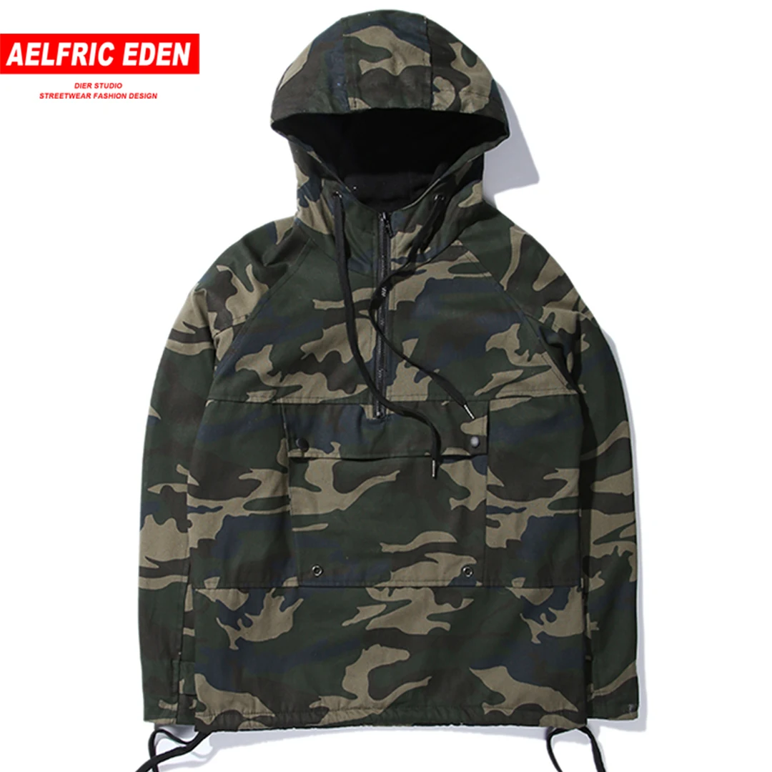 Мужской Камуфляжный свитер Aelfric Eden толстовка с капюшоном на молнии в стиле хип