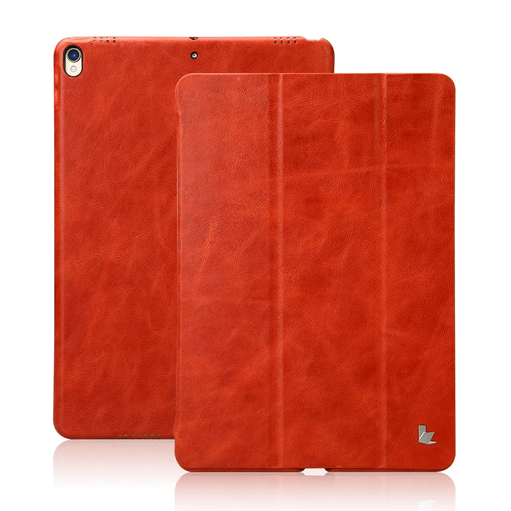 Jisoncase, натуральная кожа, умный чехол, для iPad Pro 10,5, чехол, роскошный кожаный чехол для планшета, чехол для iPad 10,5 дюймов, чехол