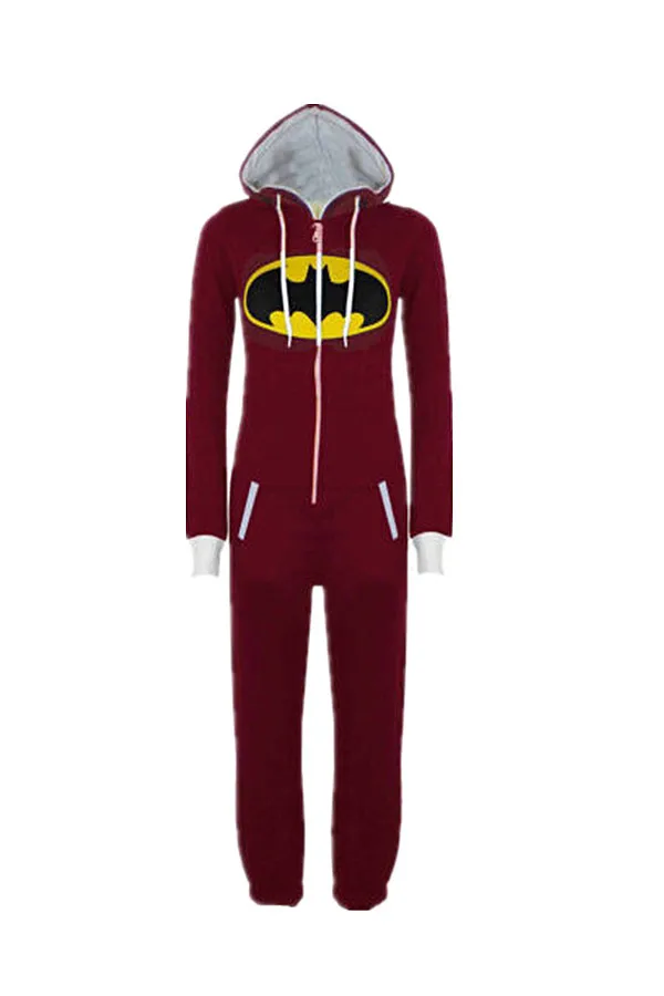 Вечерние костюмы кигуруми на Хэллоуин для взрослых, унисекс, пижама-комбинезон для мужчин и женщин с Бэтменом, Суперменом, цельная Пижама, одежда для сна - Цвет: D