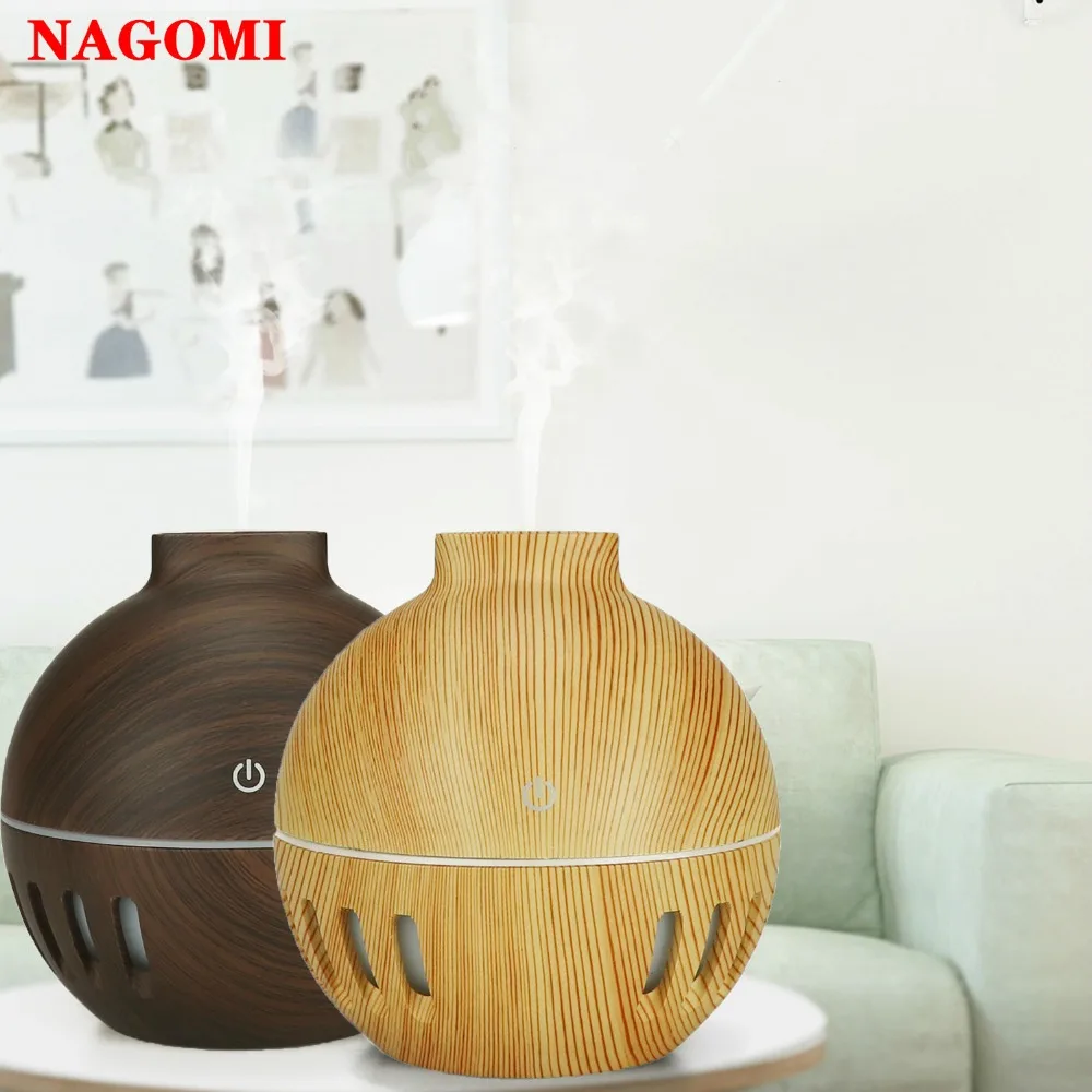 

130ML Ultrasonic Air Humidifier Mini USB Aroma Essential Oil Diffuser Mist Maker With 7 Colorful Changing Night Light For Home