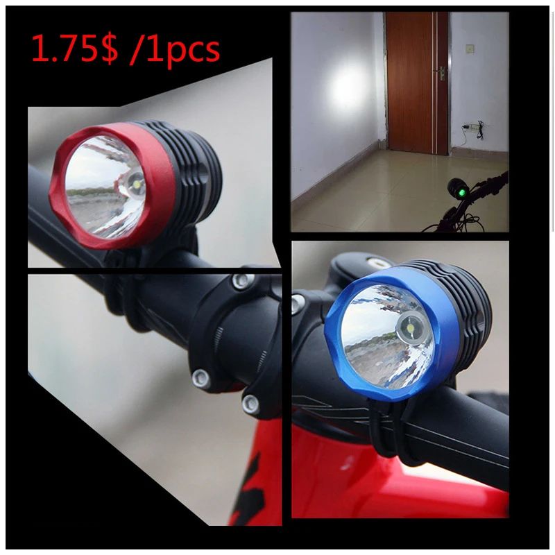 

4 colors 3000 Lumen XML Q5 Interface LED Bicycle light Bike Light Headlamp Headlight 3Mode Bicycle lights lamp outdoor cycling