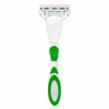 Бритва Qshave Green Series для женщин, бритва для дня рождения, для девушек, эпилятор для удаления волос с 2 лезвиями X5, США ► Фото 3/6