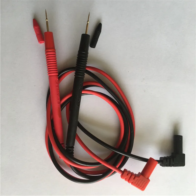 

Universal 1 Pair 90cm Multimeter Test Leads Probes Pointed 1000v 10A Needle Tip Probe Test Leads Pen Cable for Digital Meter