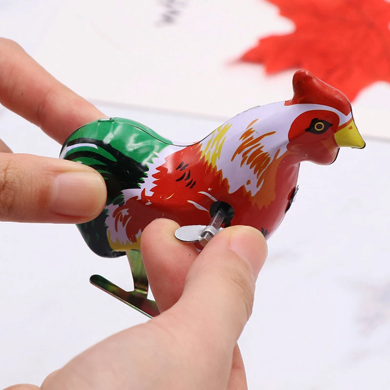 New Arrival Classics Wind-Up Chicken Cock Pecking Tin Toys For Children Mechanical Toy For Kids Collection New Arrival Classics Wind-Up Chicken Cock Pecking Tin Toys For Children Mechanical Toy For Kids Collection