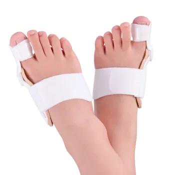 

2 PCS Toe Separator 24 Hours Bunion Orthotics Pedicure Hallux Valgus Corrector Pro Orthopedic Adjustable Big Toe Feet