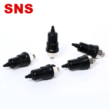 

SNS Adjustable Air Pressure Switch Air Controller QPM11-NO QPM11-NC QPF-1 NO NC Integrated Type