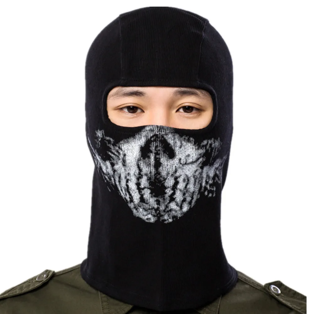 Unisex Full Skull Mask Balaclava Sports Headgear Outdoor Warm Quick
