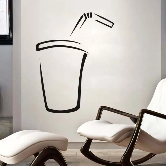 Cheap Kitchen Wall Sticker Simple Fashion Soda Diy Wall Decal For Dining Room Restaurant Vinyl Black Printed Home Decor Decals Cheap Kitchen Wall Sticker Simple Fashion Soda Diy Wall Decal For Dining Room Restaurant Vinyl Black Printed Home Decor Decals