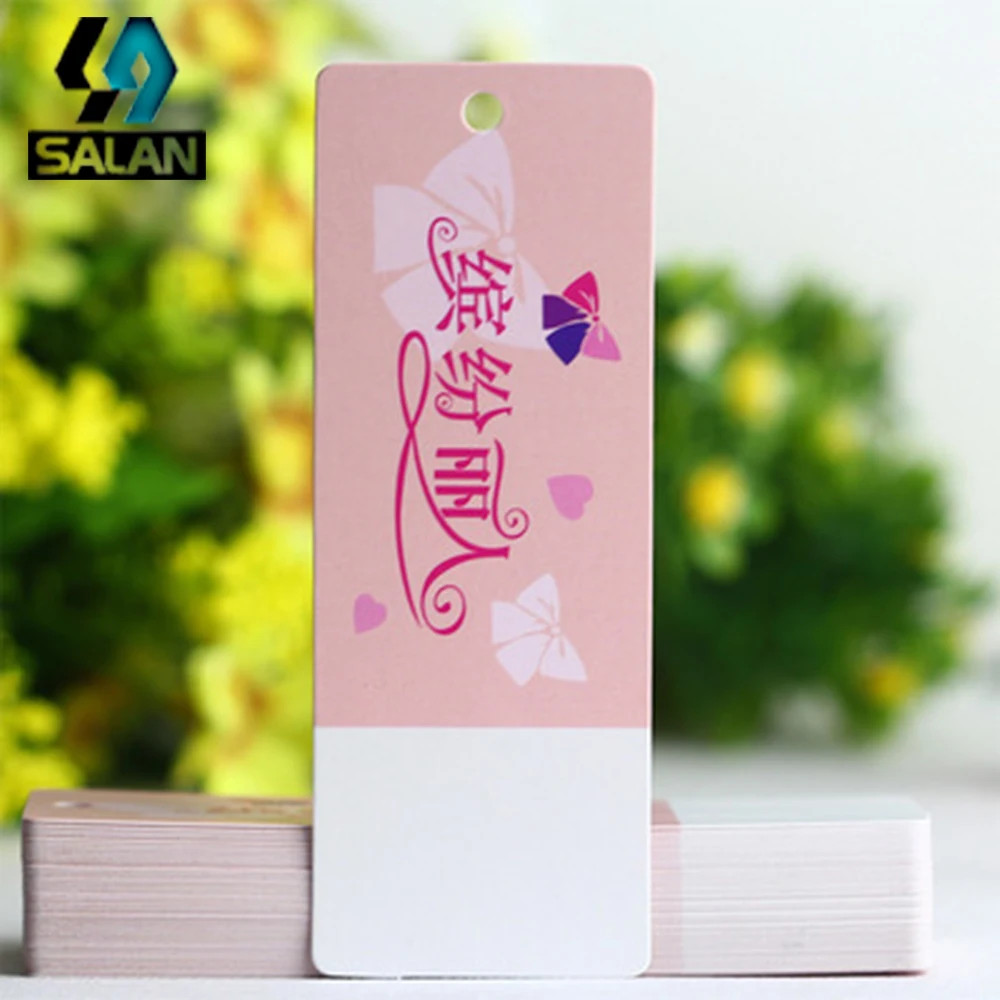 Underwear tag home clothing tag spot fancy tag customized design Korean style pattern designtag