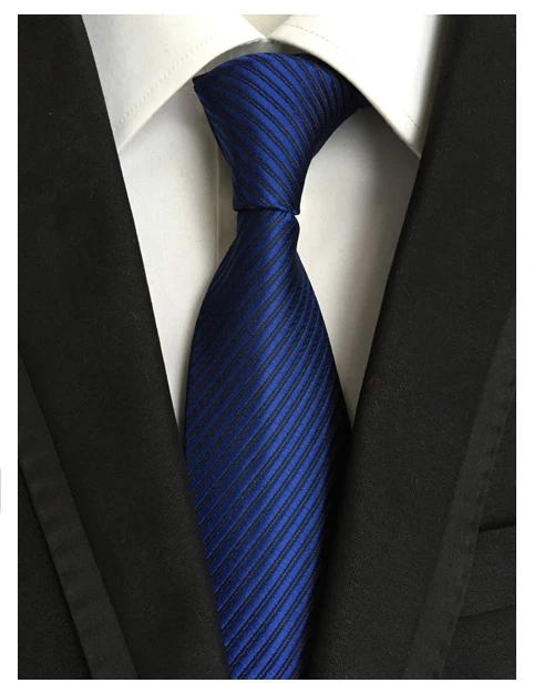 

2019 mens ties for men fashion tie business polyester silk neckties tie black neckwear necktie men's clothing accessorie