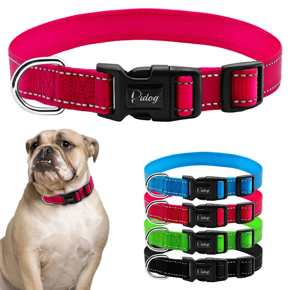 Nylon pitbull collars Clearance