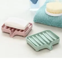 Soap Holder Flexible Bathroom Soap Dish Storage Holder Rack Soapbox Plate Tray Drain