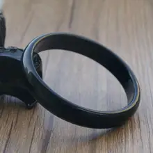 Специальный Fengqiang льготный Бразильский натуральный черный агатовый браслет сын узкий Универсальный благородный стабильный подарок женский