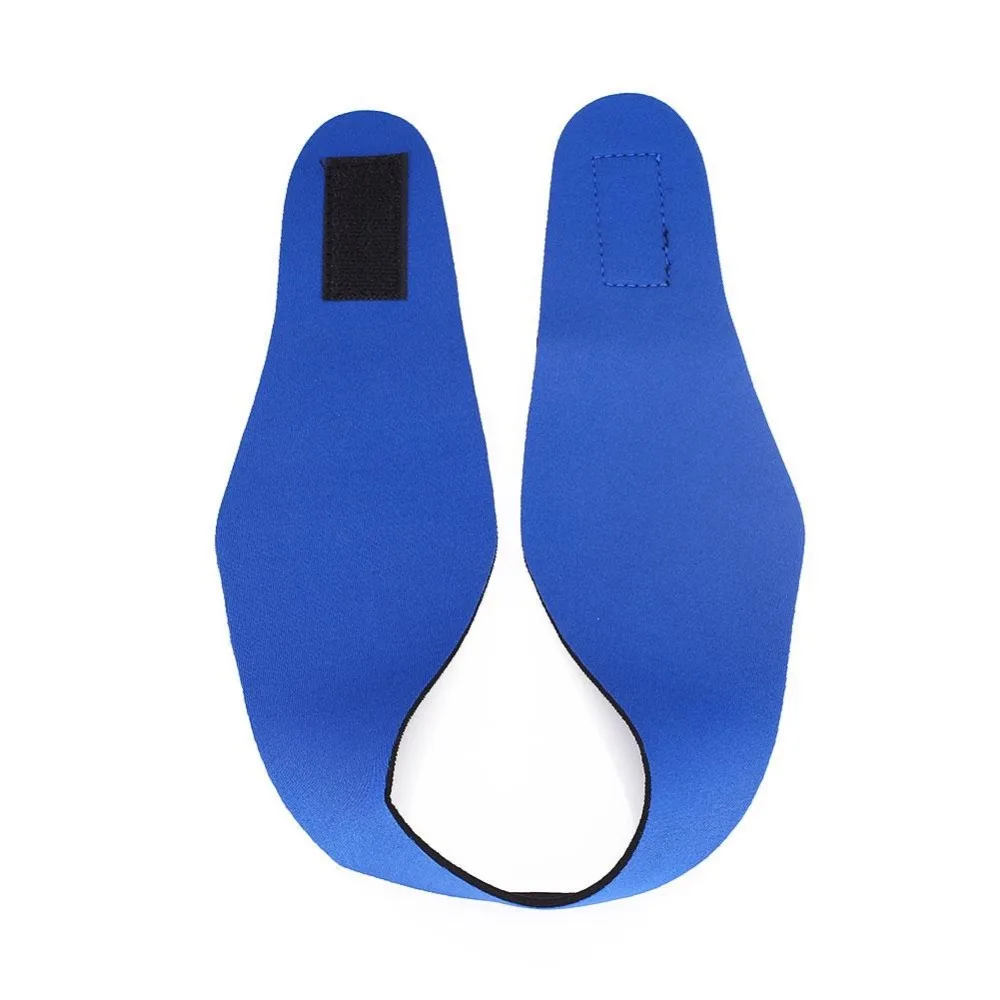 GTOS Регулируемый Женский Детский ушной ободок чехол для купания беруши для малышей защитная лента из неопрена - Цвет: blue