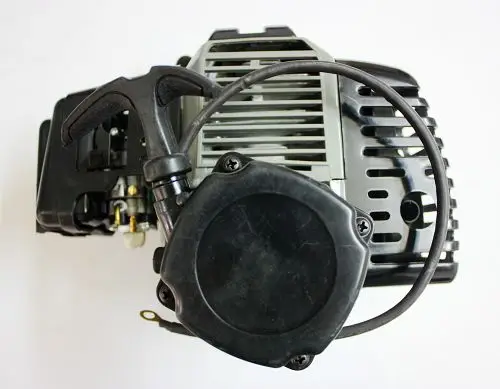 

49cc 2 stroke Electric + Pull Start Engine Mini Pocket Scooter Chopper Dirt Bike