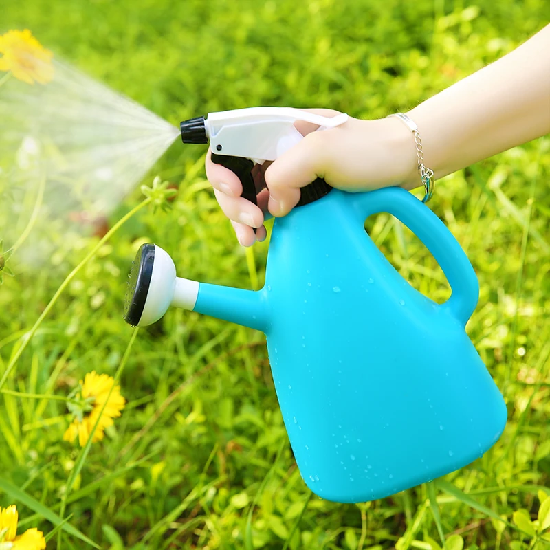 

WCIC Plastic Dual Use Watering Cans For Garden Planting Bonsai Water Kettle Pots Irrigating Tools Flowers Bottle Sprayer